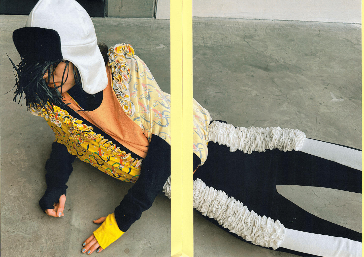 ‘When something doesn’t fit and it’s halfway down your body and your sweating and you can’t see’