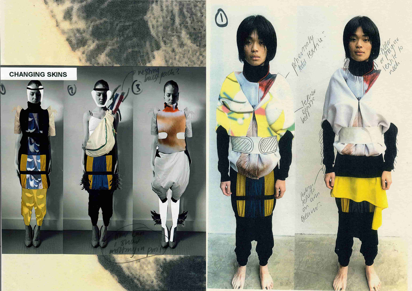 ‘When something doesn’t fit and it’s halfway down your body and your sweating and you can’t see’