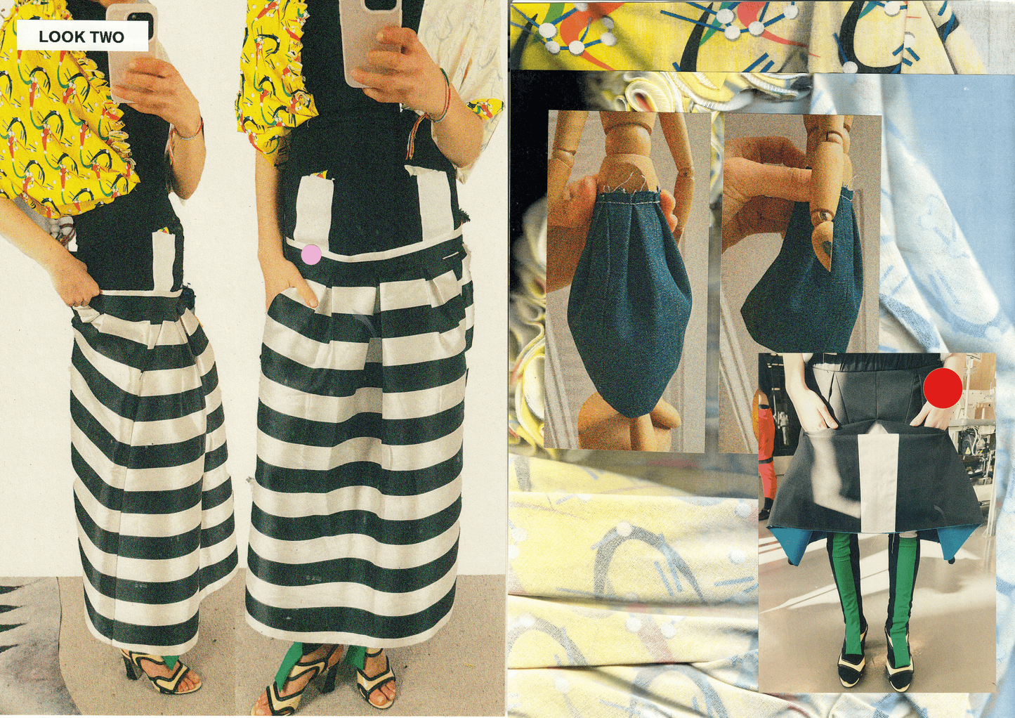 ‘When something doesn’t fit and it’s halfway down your body and your sweating and you can’t see’